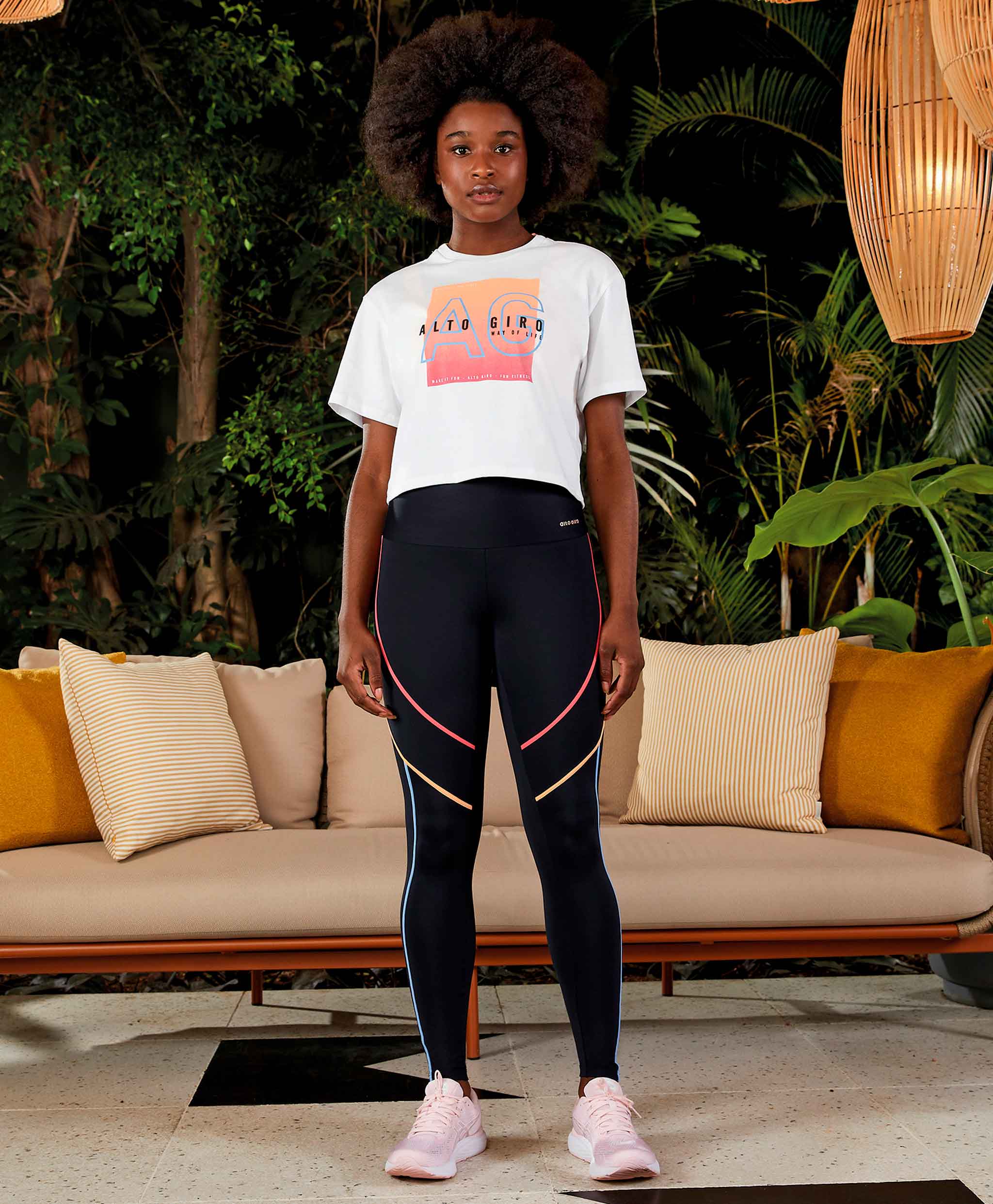 T-SHIRT MALHA CONFORT DRY AG DEGRADE