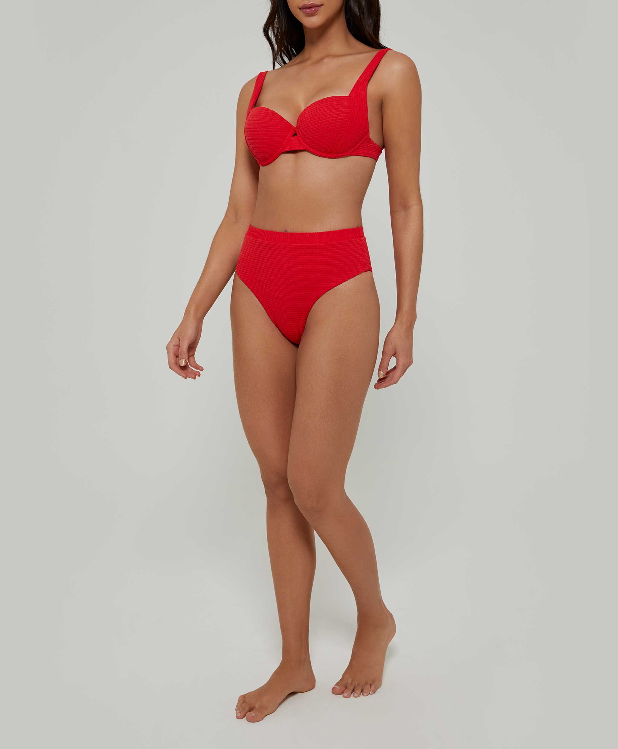 BIQUINI COTELE CINTURA ALTA ASA DELTA